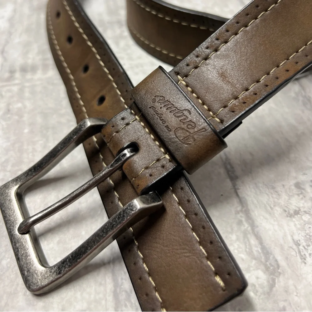 Original Penguin brown casual belt sz 40/100 large